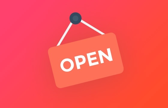 Hooray! We are opened