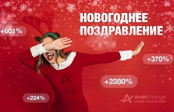 Новогоднее поздравление от AvanChange