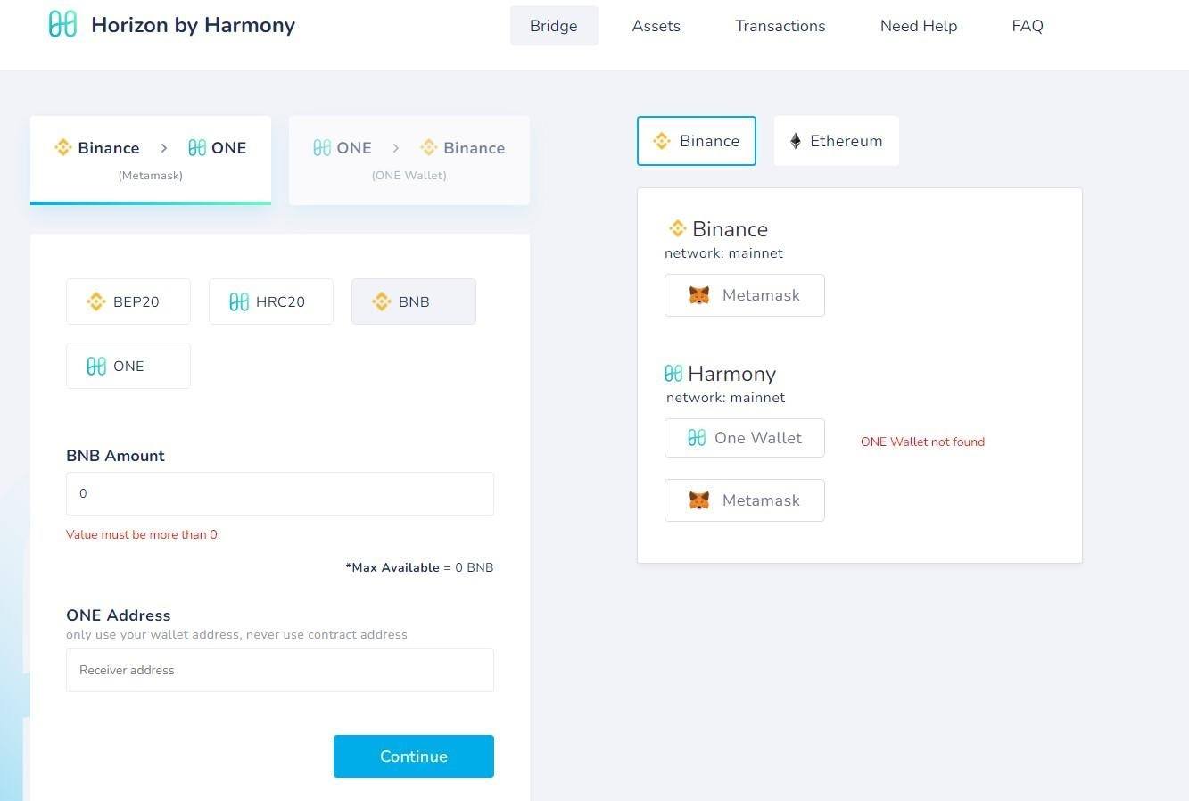 Как подключить Harmony в MetaMask?