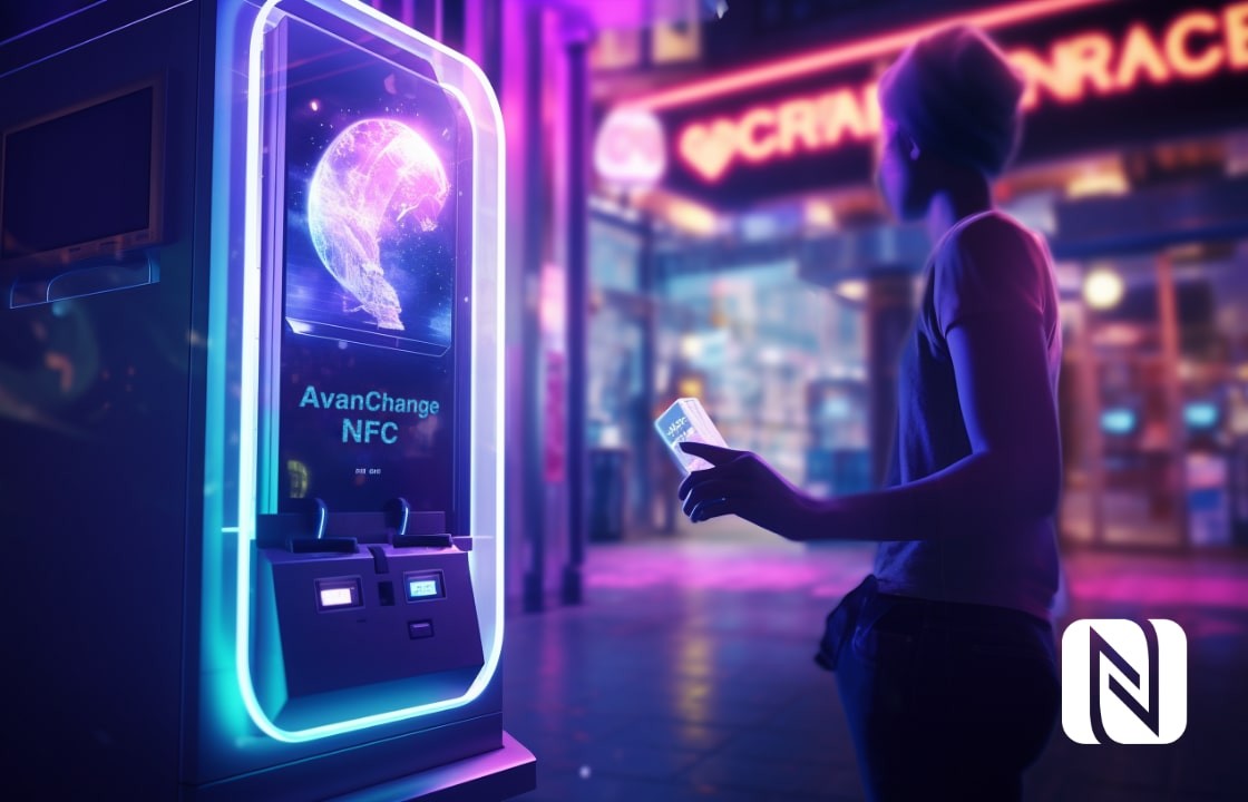 Cash withdrawal via NFC