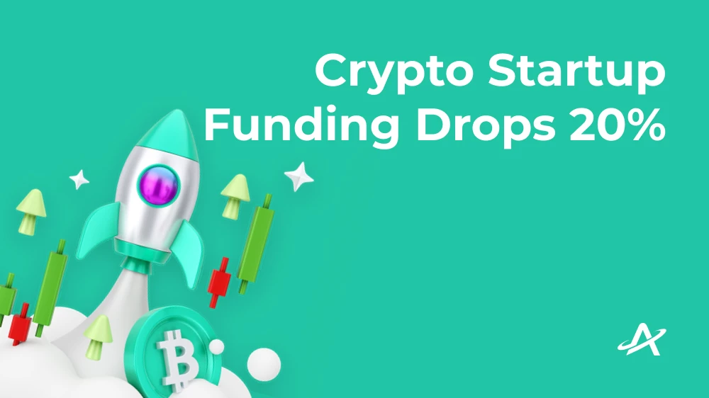 Снижение рынка финансирования криптовалютных стартапов на 20%
