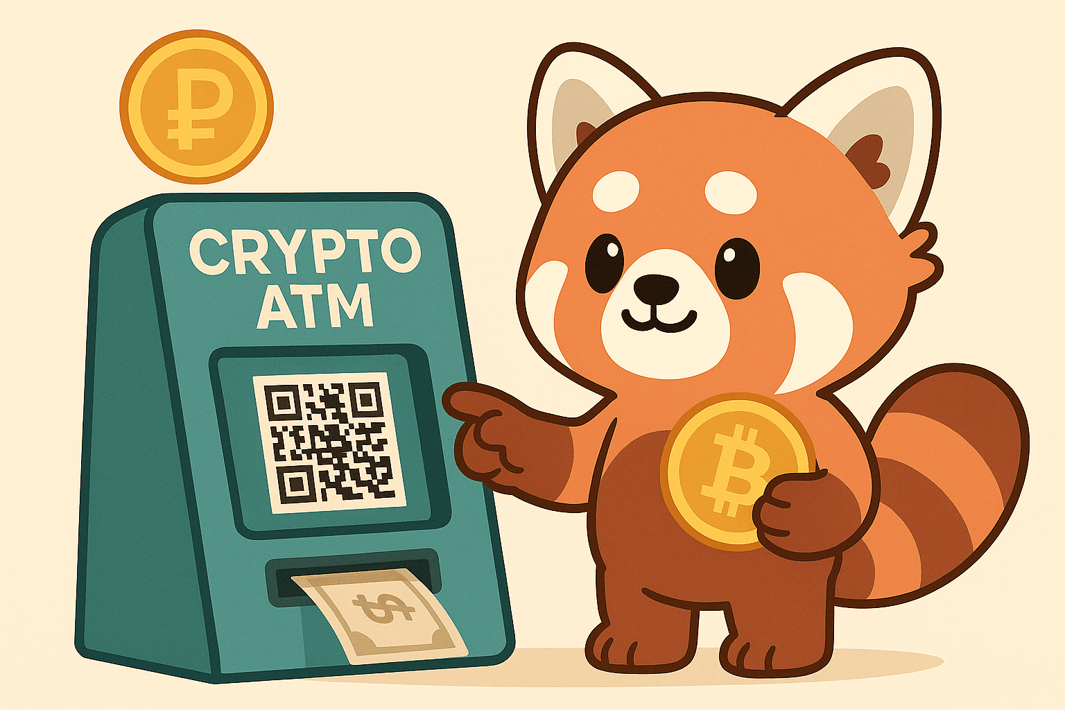 Обналичивание через криптоматы