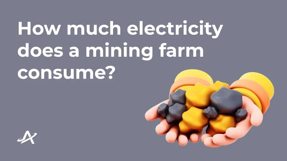 Сколько электроэнергии потребляет майнинг ферма