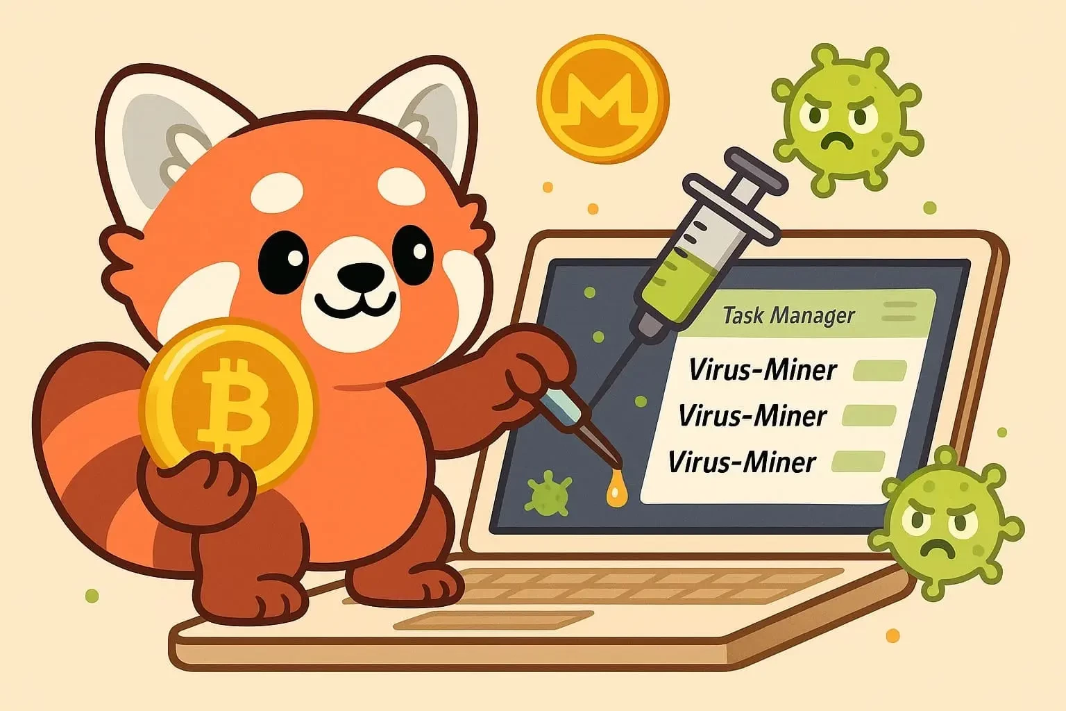 Вирус-майнер крипты