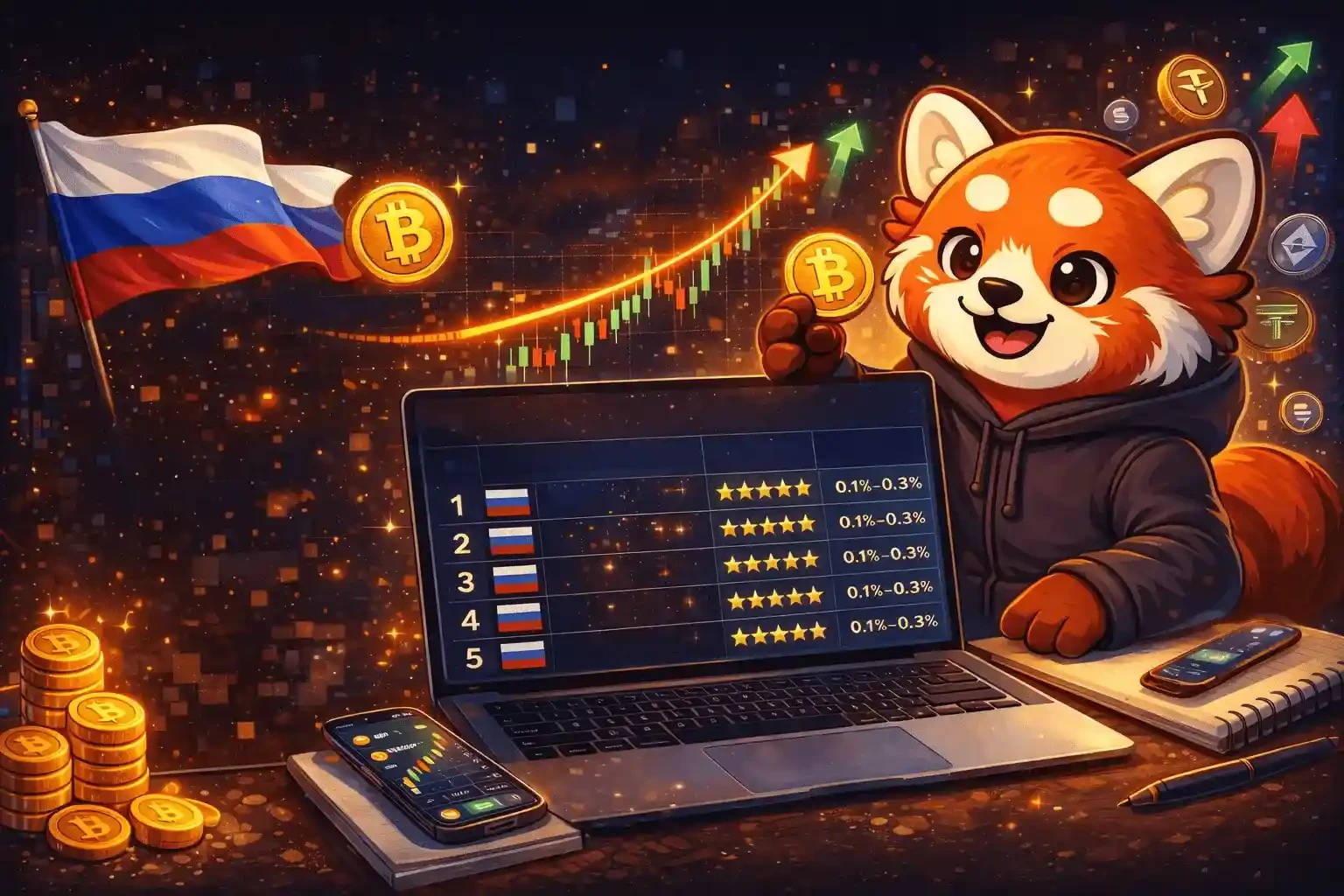 Лучшие криптобиржи для России в 2025 году