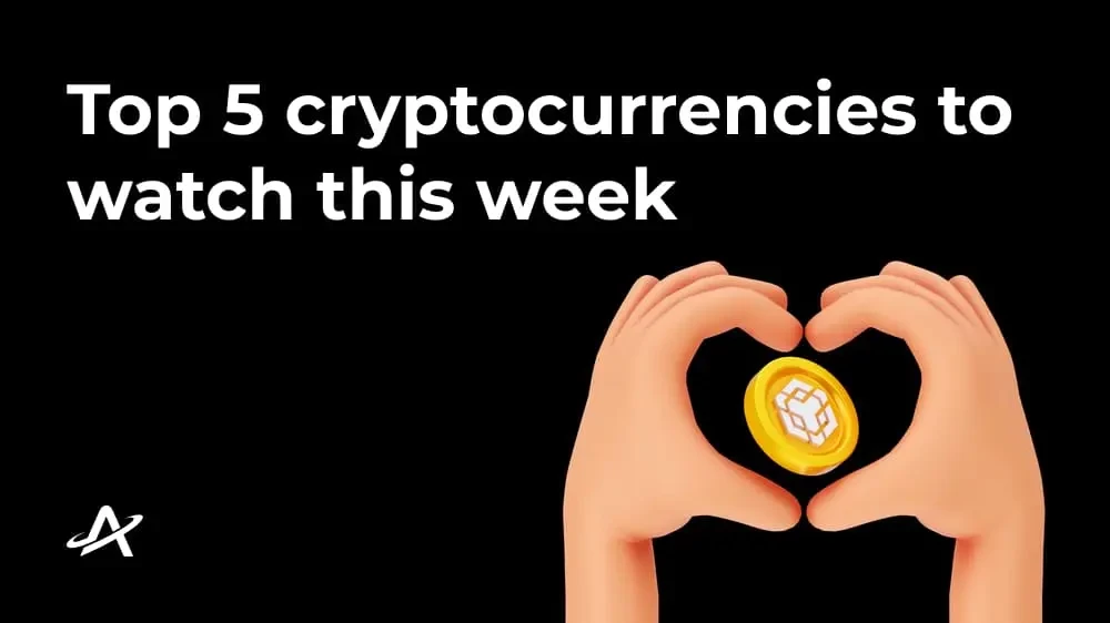 Топ-5 криптовалют, за которыми стоит следить на этой неделе