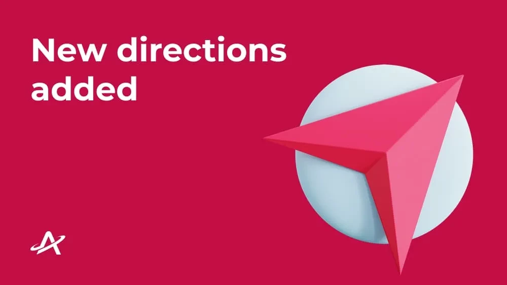 Добавлены новые направления