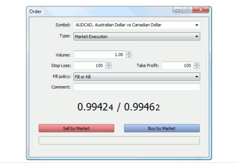 Установка Stop Loss и Take Profit в MetaTrader 5