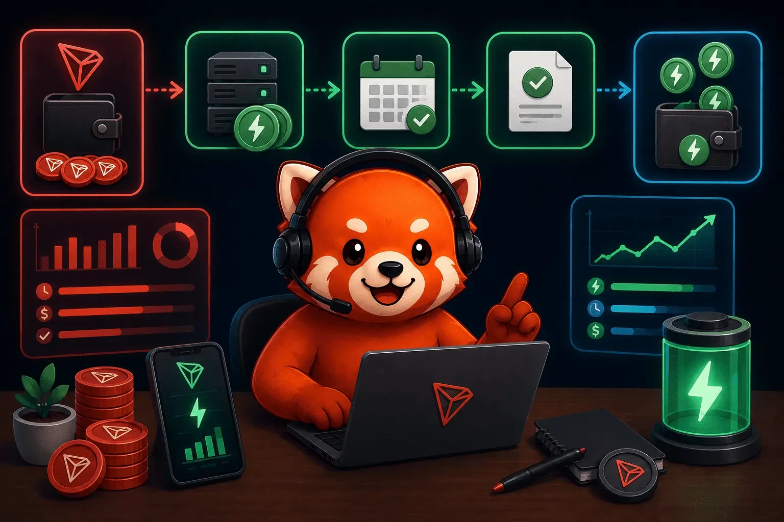 Аренда энергии TRON