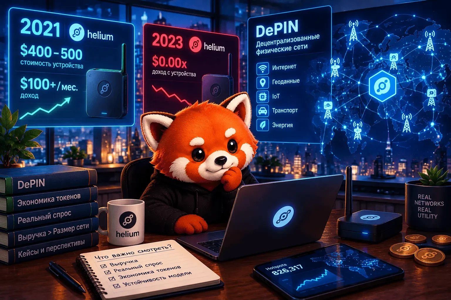 DePIN децентрализованные сети